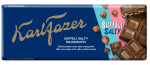 Karl Fazer Salty Suffeli Milchschokolade mit salzigem Puffreis