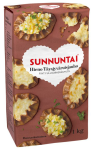 Sunnuntai Hieno Täysjyväruisjauho - Vollkornroggenmehl, 1 kg
